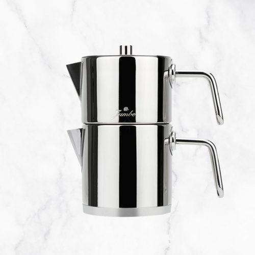 Jumbo Metalix Midi Full Metal Çaydanlık
