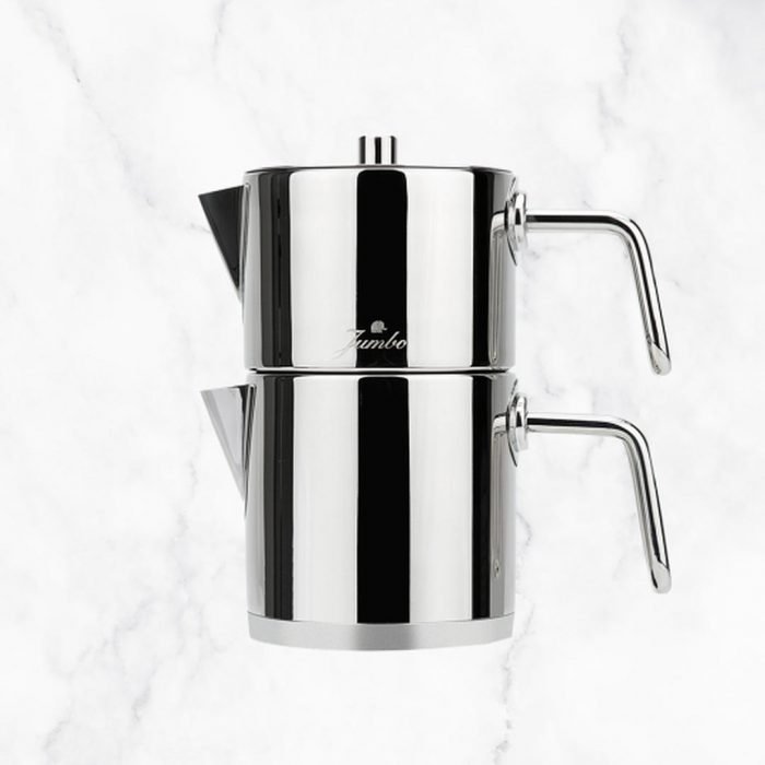 Jumbo Metalix Midi Full Metal Çaydanlık